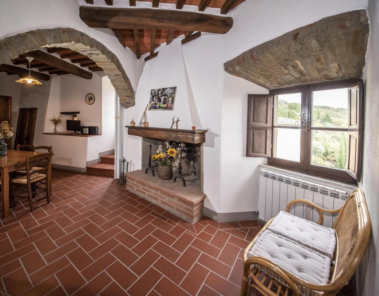 Casa Selvolini - Volpaia Apartment Radda in Chianti Bagian luar foto